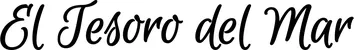 Produktbeispiel Schriftzug - El Tesoro del Mar