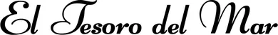 Produktbeispiel Schriftzug - El Tesoro del Mar