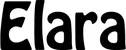 Produktbeispiel Schriftzug - Elara