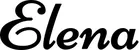 Produktbeispiel Schriftzug - Elena