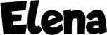 Produktbeispiel Schriftzug - Elena