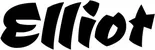 Produktbeispiel Schriftzug - Elliot