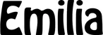 Produktbeispiel Schriftzug - Emilia