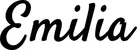 Produktbeispiel Schriftzug - Emilia