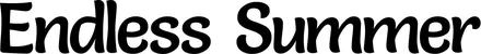 Produktbeispiel Schriftzug - Endless Summer