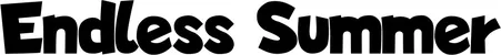 Produktbeispiel Schriftzug - Endless Summer