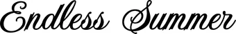 Produktbeispiel Schriftzug - Endless Summer