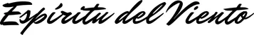 Produktbeispiel Schriftzug - Espíritu del Viento