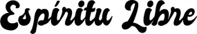Produktbeispiel Schriftzug - Espíritu Libre