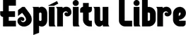 Produktbeispiel Schriftzug - Espíritu Libre
