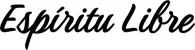 Produktbeispiel Schriftzug - Espíritu Libre