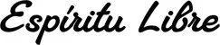 Produktbeispiel Schriftzug - Espíritu Libre