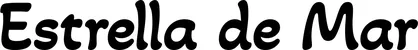 Produktbeispiel Schriftzug - Estrella de Mar