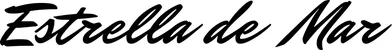 Produktbeispiel Schriftzug - Estrella de Mar