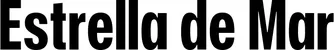Produktbeispiel Schriftzug - Estrella de Mar