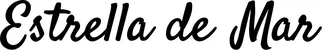 Produktbeispiel Schriftzug - Estrella de Mar