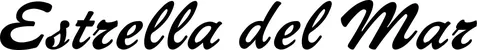 Produktbeispiel Schriftzug - Estrella del Mar