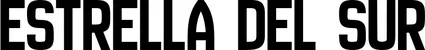 Produktbeispiel Schriftzug - Estrella del Sur