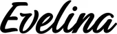 Produktbeispiel Schriftzug - Evelina
