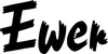 Produktbeispiel Schriftzug - Ewer