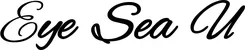 Produktbeispiel Schriftzug - Eye Sea U