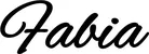 Produktbeispiel Schriftzug - Fabia