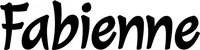 Produktbeispiel Schriftzug - Fabienne