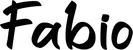 Produktbeispiel Schriftzug - Fabio