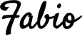 Produktbeispiel Schriftzug - Fabio