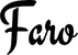 Produktbeispiel Schriftzug - Faro