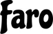 Produktbeispiel Schriftzug - Faro