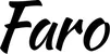Produktbeispiel Schriftzug - Faro