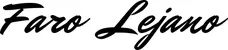 Produktbeispiel Schriftzug - Faro Lejano