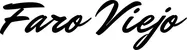 Produktbeispiel Schriftzug - Faro Viejo
