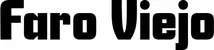 Produktbeispiel Schriftzug - Faro Viejo