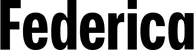Produktbeispiel Schriftzug - Federica