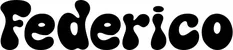 Produktbeispiel Schriftzug - Federico