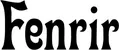 Produktbeispiel Schriftzug - Fenrir