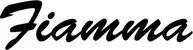 Produktbeispiel Schriftzug - Fiamma