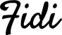 Produktbeispiel Schriftzug - Fidi