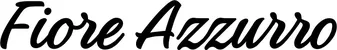 Produktbeispiel Schriftzug - Fiore Azzurro