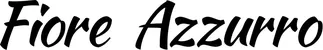 Produktbeispiel Schriftzug - Fiore Azzurro
