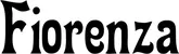 Produktbeispiel Schriftzug - Fiorenza