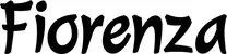Produktbeispiel Schriftzug - Fiorenza