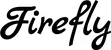 Produktbeispiel Schriftzug - Firefly