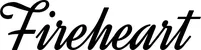Produktbeispiel Schriftzug - Fireheart
