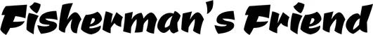 Produktbeispiel Schriftzug - Fisherman's Friend