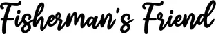 Produktbeispiel Schriftzug - Fisherman's Friend