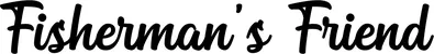 Produktbeispiel Schriftzug - Fisherman's Friend