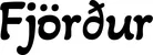 Produktbeispiel Schriftzug - Fjörður